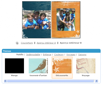 Etape 1 : Choisir sont livre.