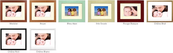 Cadre photo Photoservice Différents coloris
